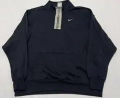 NIKE THERMA-FIT ハーフジップ スウェット ブラック M