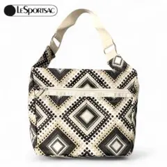 ✨極美品✨LeSportsac レスポートサック ハンドバッグ 幾何学模様