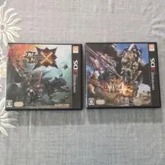 ニンテンドー3DS　モンスターハンターX & 4G セット