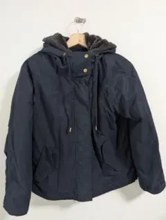 【Discoat】ショートモッズコート マウンテンパーカー Mサイズ ネイビー