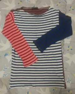 匿名配送☆ DENIM DUNGAREE 長袖Tシャツ150