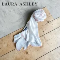 LAURA ASHLEY ストール ピンク ホワイトのサムネイル