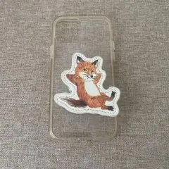 メゾンキツネ スマホグリップ　MAISON KITSUNE LANEIGE