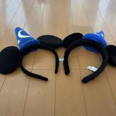 ミッキー 魔法使い帽子 カチューシャ 2種類 ファンタジア