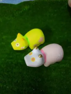 【新品未使用】ぷかぷかあかべこ　福島べこ〜ず　春　さくら・だんごべこセット