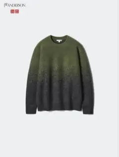 ユニクロ JWアンダーソン スフレヤーングラデーションクルーネックセーター