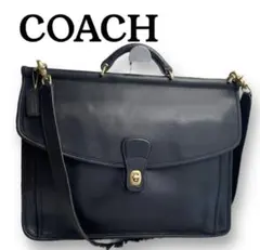 美品✨オールドコーチターンロック 2WAY ビジネスバッグブリーフケース