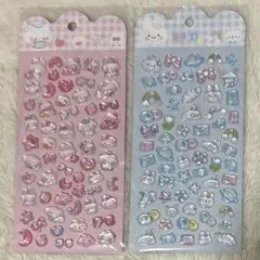 ぷくぷくシール ファンシーアソート 2枚セット