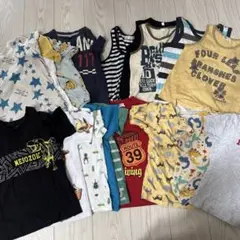 キッズ タンクトップ Tシャツ まとめ売り 130cm 18pcs