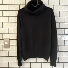 UNIQLO カシミヤタートルネックセーター ブラック
