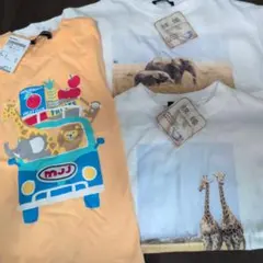 moujonjon キッズ Tシャツ 3枚セット 110cmのサムネイル