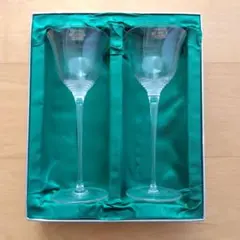 たち吉　ペアワイングラス　　Tachikichi Richfield 箱付き