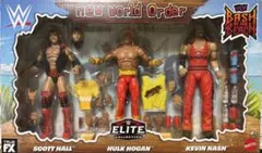 WWE マテル エリート nWo ホーガン、ナッシュ、ホール　3体セット