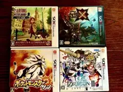 ニンテンドー3DS ソフト 4本セット