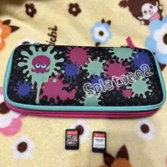 Splatoon2 Switchケース＆ソフト2種‼️