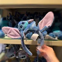 香港ディズニー カチューシャ スティッチ 4