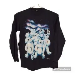 Coca Cola ロンT 90s usa製 コカコーラ 白くま アニマル 企業