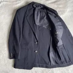 23区 HOMME 紺ブレザー 銀ボタン テーラードジャケット ネイビー