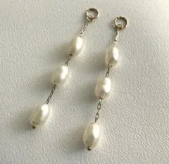 agete アガット K10 ピアス チャーム