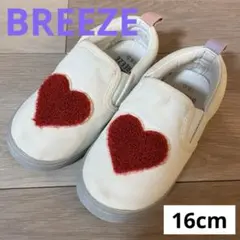 ブリーズ スリッポン スニーカー 靴 16cm