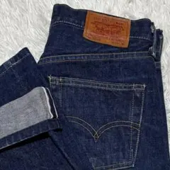 リーバイス503B-XX セルビッチ デニム パンツ98年W30 濃紺 ビッグE