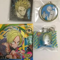 SAKAMOTO DAYS 朝倉 シン まとめ売缶バッジ アクリルキーホルダー等