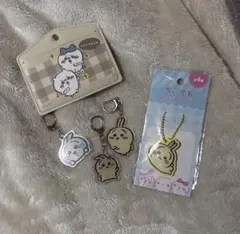 ちいかわ アクリルキーホルダー4個 パスケース