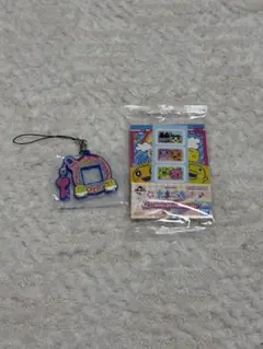 たまごっち 一番くじ F賞 G賞 きらきらラバーチャーム なつかしステーショナリ