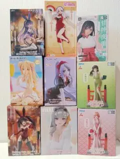 NIKKE プライズフィギュアセット 新品未開封】プライズフィギュア ニケ 勝利の女神NIKKE 9点