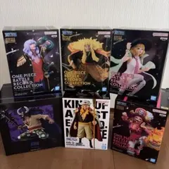 ワンピース　フィギュア（カイドウ、白ひげ、ビッグマム、ジョン、シキ、ステューシー