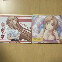 ソードアート オンライン　アスナ　水着　複製サイン入り色紙カード ソードアート オンライン アスナ 水着 複製サイン入り色紙カード