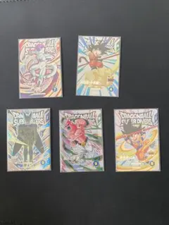 ドラゴンボールスーパーダイバーズ EXR 5枚セット