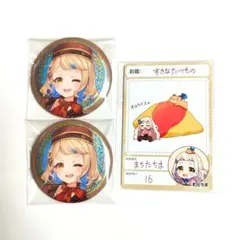 にじさんじ 町田ちま 缶バッジビスケット にじさんじチップスカード