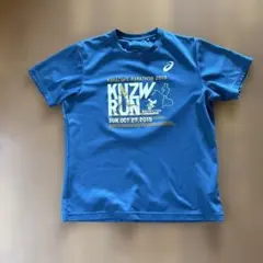 金沢マラソン2019 Tシャツ 青