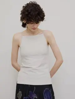 Ameri MEDI GLOSS RIB BACK SLIT CAMISOLEのサムネイル