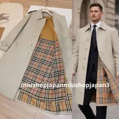 貴重希少●M　ヴィンテージ　BURBERRY　トレンチコート　バーバリー