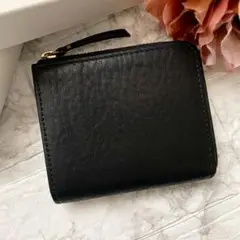 未使用✨SLOW&CO スロウ 財布 Lジップ ミニウォレット ブラック