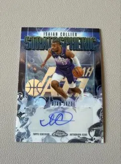 Isaiah Collier Topps Chrome 直筆サイン