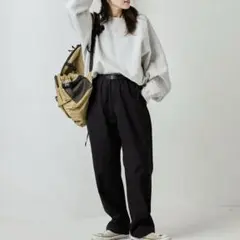 FREAK'S STORE アウトドア ブラックパンツ