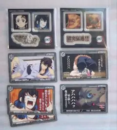 鬼滅の刃 ダイニング 鼓屋敷編 お楽しみくじ アクリル シール カード 伊之助⑤のサムネイル