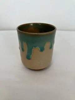 上野焼　織部焼　湯呑み②