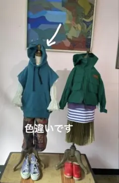 GO TO HOLLYWOOD 新品タグ付　ノースリーブパーカー　01