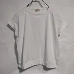 AIGLE エーグル　半袖Tシャツ　無地　シンプル　白　サイズS