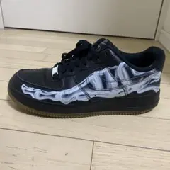 エアフォース1 スケルトン　黒26.0㌢ ナイキ」骨格モチーフのエア フォース 1に新作が登場、ブラックの