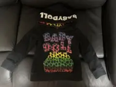 BABY DOLL レインボーヒョウ柄パーカー 100cm