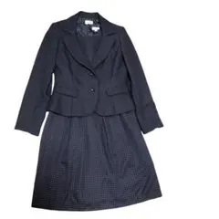 【persodea】セットアップ　ドット柄ワンピーススーツ　クリーニング済