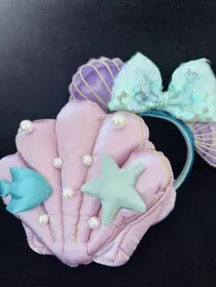 ディズニー アリエル カチューシャ ショルダーバッグ