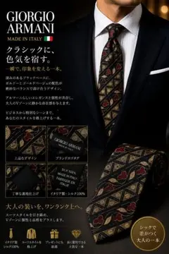 【極美品】高級ダブルセットアップ スーツ× GIORGIO ARMANIネクタイ Giorgio Armani ピークドラペル ダブルスーツ | ブルー | FARFETCH JP