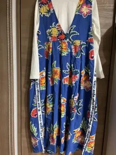 チャイハネ　ノースリーブロングワンピース