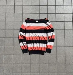 y2k 00s agnes b.ニット ロンT ボーダーのサムネイル